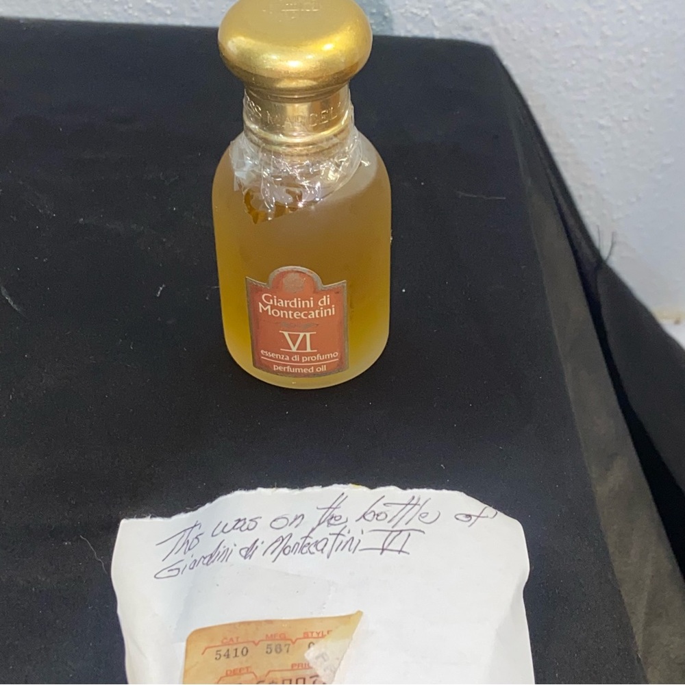Montecatini VI Perfumed Oil - Gold